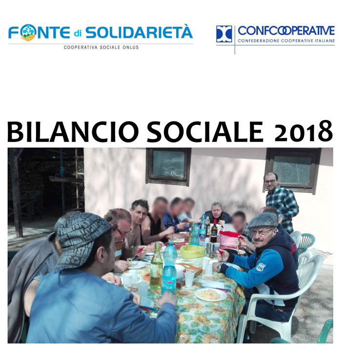 bilancio sociale 2018, fonte di solidarietà